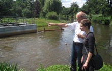 BERICHT: Fahrradtour durch den Spreewald - Ska Keller und Benjamin Raschke unterwegs