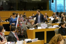 PRESSEMITTEILUNG: Smash Smart Borders! Grüner Protest gegen die Aufrüstung Europas zur elektronischen Festung